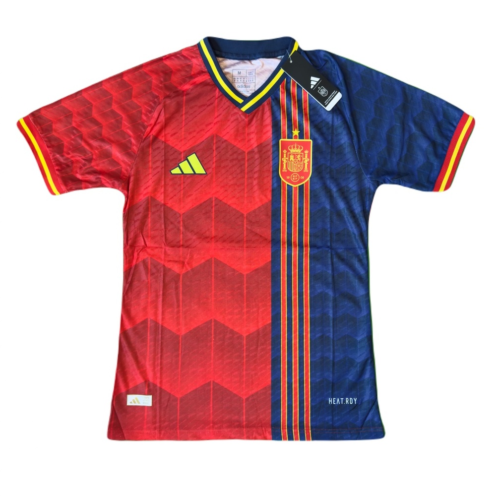 Spain National Soccer Team Jersey Special Edition Slim Fit Size M-L